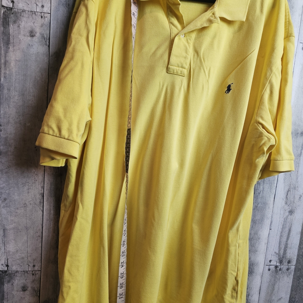 Ralph Lauren Classic Yellow Polo Shirt - Picture 3 of 3